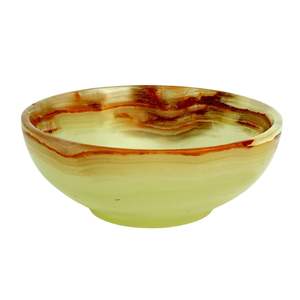 Frutero de Ónice Marrón Premium Tallado a Mano, Pulido, Moderno, Minimalista y de Lujo - Product Image 3