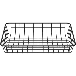 Rose Gold Tray Iron Home Decoration Ornament Desktop Storage Baskets Gold Desktop Organizer <b>Container</b> For Home Kitchen Usage - Product Image 5