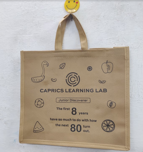 Sacs durables imprimés avec logo personnalisé Sacs fourre-tout écologiques personnalisés de qualité supérieure pour les cadeaux et la marque d'entreprise - Product Image 3