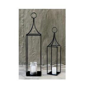 Linterna de hierro única para decoración de fiestas al aire libre con diseño antiguo y material duradero para uso a largo plazo - Product Image 3