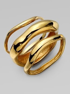 Elegante Brazalete de Metal con Líneas Limpias y Acabado Refinado, Ideal para Amantes de la Moda Moderna - Product Image 3