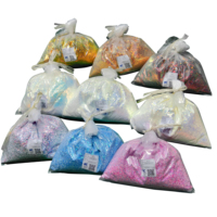 Paillettes en polyester en gros, paillettes fines en vrac, sac de 2 kg pour le corps, le visage, les lunettes, pour les travaux manuels de Noël, la peinture, paillettes KingCh
