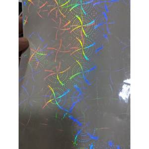 Película Transparente Holográfica de PET para Laminación en Frío con Adhesivo Acrílico (Grado de Laminación) - Product Image 4