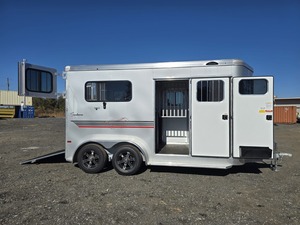 Remolque Usado Sundowner Charter para 2 Caballos, Carga Recta, Tipo Bumper Pull |   Remolque para Ganado Ovino y Bovino |   Remolque para Ganado Usado - Product Image 6