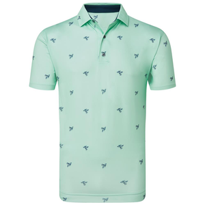 Polos de talla grande para hombre, camisetas personalizadas con letras impresas en todas partes, camisetas polo clásicas transpirables con collage a los mejores precios - Product Image 1