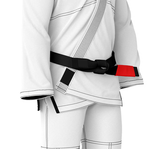 Personalized Custom Color BJJ Gi Contrast Stitching 140gsm Pearl Weave Kimono Custom <b>Name</b> Embroidery Jiu Jitsu Uniform 100% - Product Image 4