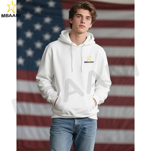 Unisex <b>White</b> Color Hoodies Hooded <b>Sweatshirt</b> Athletic Hoodie Sweat Shirt. - Product Image 6