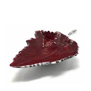 Plato de corazón esmaltado turquesa aluminio fundido de metal - Product Image 6
