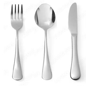 High-quality durable <b>flatware</b> with a sleek mirror finish perfect for any dining setting - Product Image 1