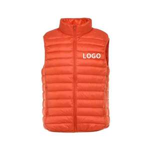 Gilet d'hiver pour homme, léger, personnalisé, pour la vie quotidienne, en duvet, sans manches, veste matelassée, rembourrage en coton, veste matelassée - Product Image 1