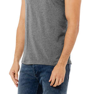 Airlume-Camiseta sin mangas de algodón para hombre y mujer, Camiseta de algodón peinado y anillo de 100% oz, con costura lateral, 4,2 - Product Image 5