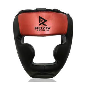 Protège-tête de boxe sur mesure de haute qualité avec cuir PU, réglable et doté de fonctions de protection, jusqu'à 7 ouvertures d'aération - Prix de gros - Product Image 1