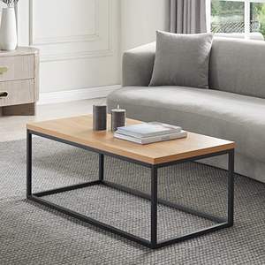 Elegant metal coffee <b>table</b> with high black finished and premium craftsmanship for modern home decor - Product Image 2