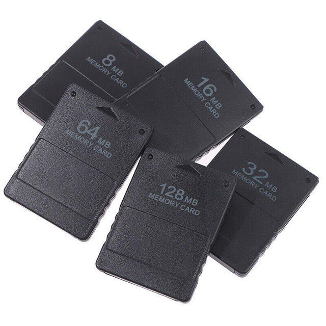 Blister Package 8MB 16MB 32MB  64MB 128MB Memory Card for  PS2 Console