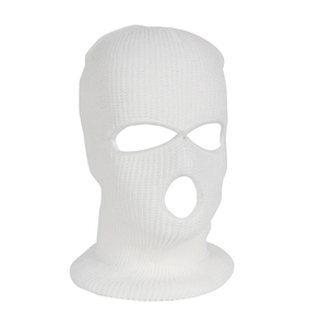 Pasamontañas de la mejor calidad 2025 para hombre, diseño personalizado, tejido, 3 agujeros, cubierta completa, máscara de esquí facial, pasamontañas, sombrero, pasamontañas - Product Image 2