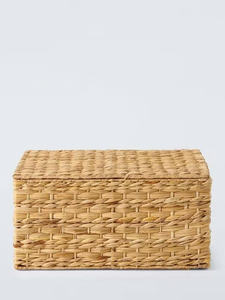 Vente en gros de panier en jonc de mer tissé à la main panier rectangulaire rustique écologique en matériau naturel - Product Image 3