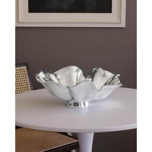 Pièce maîtresse bol artisanat 2025 derniers fruits bol à salade Restaurants hôtel fournitures réutilisables métal bols de service décoré à la maison - Product Image 1