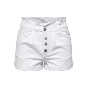 Shorts de Mezclilla para Mujer, Lavado Medio, Dobladillo Enrollado, Diseño Único, Vintage, Cintura Alta, Elegantes, 2025 - Product Image 6