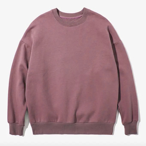 2026 Sudadera de punto Unisex 100% algodón peso pesado cuello redondo Jumper Casual Jersey tela transpirable para invierno 10 Uds paquete - Product Image 6