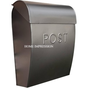 Venta caliente elegante diseñador hecho a mano Buzón de Metal galvanizado nueva llegada patrón de aspecto atractivo Buzón de lujo al por mayor - Product Image 2