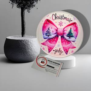 Azulejos Magnéticos Acrílicos con Forma de Flor de Árbol de Navidad Rosa para Extensión de Pestañas, Reutilizables, Ecológicos, Herramientas para Extensión de Pestañas, Marca Privada - Product Image 6