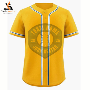 Camisetas de Béisbol Baratas con Etiqueta Personalizada, Calidad Premium, las Mejores en Venta, Hechas en Fábrica, Uniformes de Béisbol con Logotipo Personalizado 100% - Product Image 1