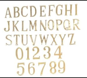 Hot Sale Brass Name <b>Letters</b> Custom Personalized Metal <b>Wall</b> Signs for Homes Offices Shops Hotels Restaurants and Reception Areas - Product Image 2