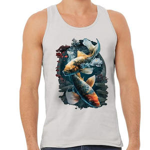 Maillot de pêche design personnalisé en usine créer son propre logo débardeurs de pêche sans manches - Product Image 4