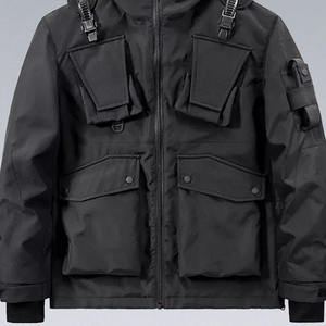 Chaqueta acolchada Premium para hombre, elegante diseño acolchado, abrigo cálido a prueba de viento, material suave, ropa de moda informal de invierno - Product Image 3