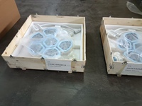 Lampe chirurgicale vétérinaire LED réglable CH pour chiens, double dôme, pour opérations, éclairage de plafond, usine