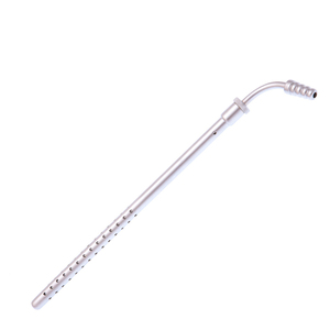 ท่อดูดปัสสาวะสำหรับศัลยกรรมระบบประสาทแหนบผ่าตัดทำจากสเตนเลสแบบโค้งตรงใช้ในโรงพยาบาลด้วยมือ - Product Image 2