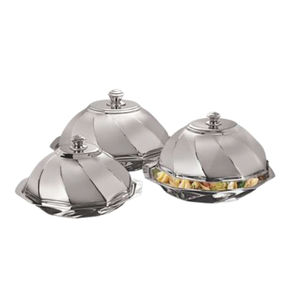 Plat Pentagone en acier inoxydable avec couvercle - Product Image 1