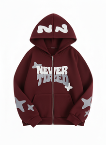 Sudadera con Capucha para Niño, Estilo Y2K, Manga Larga, Chaqueta Informal de Invierno, 100% Poliéster, Forro Polar Antipelusas - Product Image 4