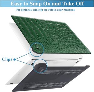 Étui pour ordinateur portable en cuir PU à texture crocodile de qualité supérieure pour <span class=keywords><strong>MacBook</strong></span> Air 13.6 15.3 M3, coque rigide pour <span class=keywords><strong>MacBook</strong></span> <span class=keywords><strong>Pro</strong></span> <span class=keywords><strong>14</strong></span> <span class=keywords><strong>16</strong></span> <span class=keywords><strong>pouces</strong></span> - Product Image 5