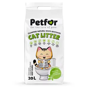 Arena para gatos natural Premium para mascotas