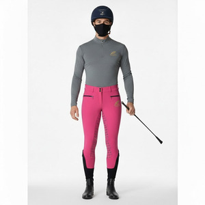 Pantalones de Montar a Caballo de Cintura Alta con Agarre Completo, Estilo Nuevo 2024, Pantalones de Montar para Mujer con Botones - Product Image 4