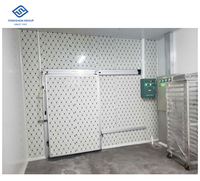 Chambre froide solaire commerciale avec compresseur Copeland, moteur et pompe, système de refroidissement par air pour supermarchés
