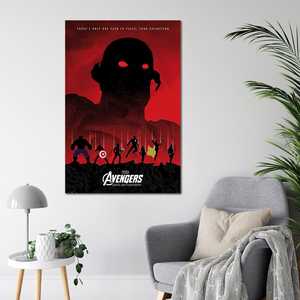 Affiche de tableau de nature morte Avengers Age of Ultron, motif d'extinction - Product Image 3