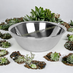 Best Quality Round Stainless Steel <b>Mixing</b> <b>Bowl</b> <b>Metal</b> Serving <b>Bowl</b> for Salad Egg Beating Decorative - Product Image 2