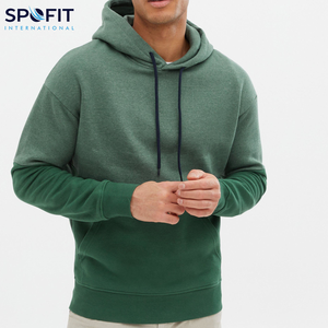 Sweat à capuche pour homme en coton 100% 400 GSM, poids lourd, imprimé sur mesure, effet délavé au soleil, coupe régulière, streetwear, sweats à capuche délavés au soleil pour garçons - Product Image 3