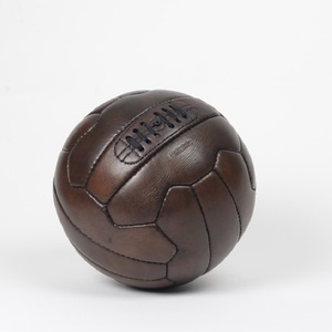 Shemax High Quality Custom Print <b>Retro</b> Vintage Leather <b>Football</b> 1950 - Product Image 2