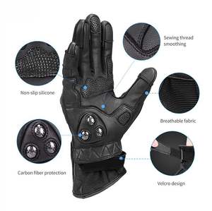 Gants de moto 100% imperméables pour hommes - Imperméables toutes saisons pour les longues distances - Product Image 4
