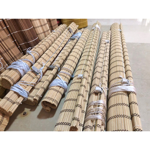 Bamboo Roll-Up <b>Curtains</b> Natural Straw <b>Panels</b> for Outdoor Pavilions and Garden Structures Vietnam - Product Image 1
