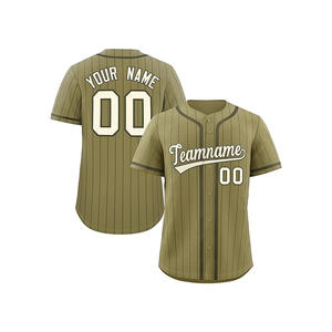 เสื้อเจอร์ซีย์ทีมเบสบอลพิมพ์ลายเสื้อเจอร์ซีย์ดีไซน์แบบกำหนดเองได้ - Product Image 2