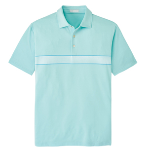 Polo de qualité supérieure, col rabattu, tricoté, logo personnalisé, séchage rapide, respirant, couleur unie, golf pour hommes - Product Image 1