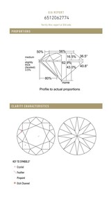 อัญมณี B2B เก็บสายสำหรับ Gia ได้รับการรับรอง1.14 CT เพชรกลมสีขาวธรรมชาติทรงหลวมการไหลของ FL ความบริสุทธิ์ผ่านการตัดตามธรรมชาติ - Product Image 4