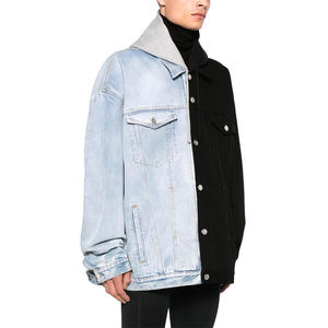 Personalizado Casual High Street Outwear Otoño Denim Turn-Down Collar recortado Chaquetas Chaqueta suelta para las mujeres OEM personalizado - Product Image 4