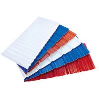 Conception moderne Offre Spéciale espagnol colombien ondulé ASA tuile de toiture en PVC feuille de toit simple pour les matériaux de construction de maison