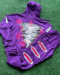 Sweat-shirt adulte fabriqué au Pakistan à manches longues 100% coton broderie à bas quantité minimale de commande et sérigraphie - Product Image 2