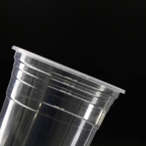 Gobelets en plastique jetables de 95mm avec couvercles PP transparent à paroi unique pour boissons froides du fabricant fabriqués au Viet Nam - Product Image 5